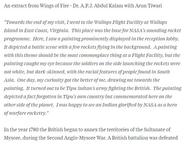 archansr's tweet photo. @siddaramaiah MysuruTiger TippuSultan architect of missile tech,proud Kannadiga fought against British when many other Kingdoms accepted defeat&amp;surrendered.

#BurudeModi insults not just #Karnataka but Honorable President of India who has praised TS contribution to #Karnataka history &amp; legacy. https://t.co/p91PxG4tYk