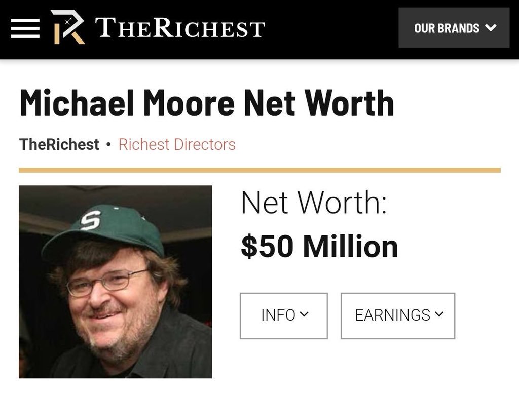 Image result for michael moore twitter marx