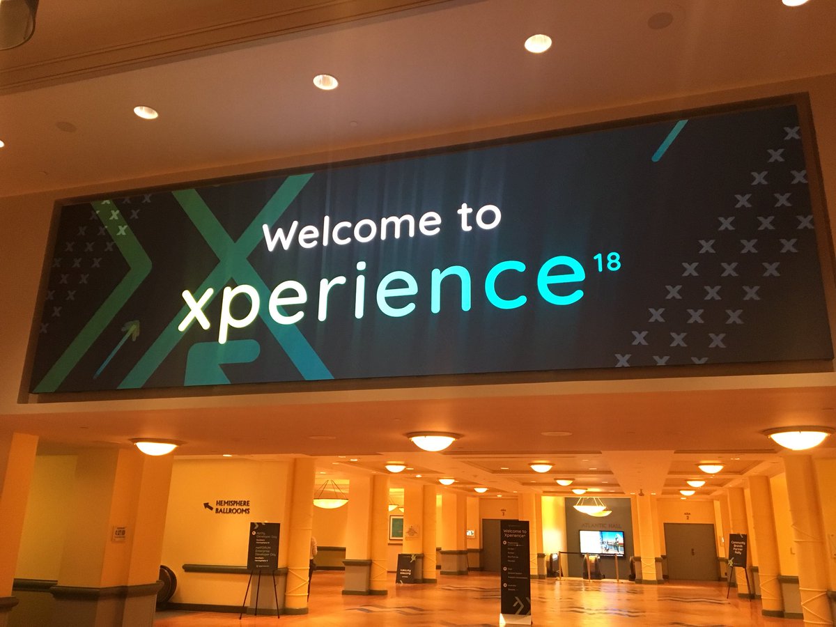 ExpoLogic's tweet photo. Registration is open at #Xperience18! Come get your badge and try our new facial recognition check-in technology! #expologic #eventtech https://t.co/qhi1P7we3u