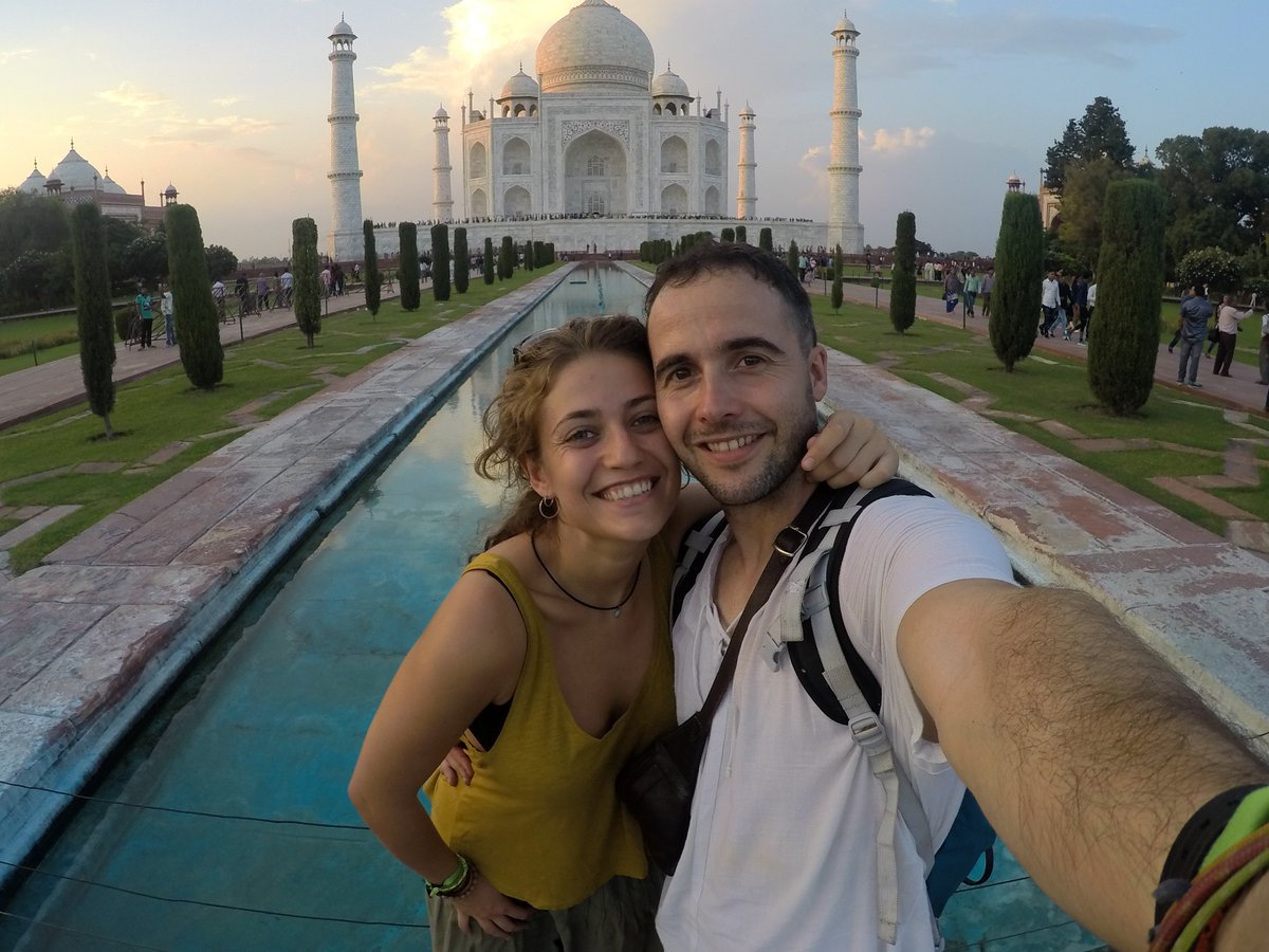 Last October I found a #GoPro while surfing in #Bali . The camera was dead but we were able to recover the pictures. This is what we think is a beautiful #Spanish #couple. Any way #GoPro Community spreads the message and tries to find them back ? #LostGoPro