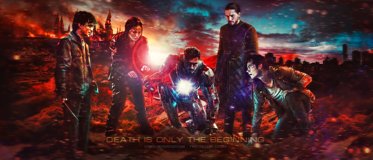_Litisya's tweet photo. Death is only the beginning. 💔 @Avengers @Marvel @MarvelStudios 
#InfinityWar #Marvel #Avengers #Crossover #IronMan #TonyStark #HarryPotter #KatnissEverdeen #JonSnow #Thomas https://t.co/w3mvZ9Egdh