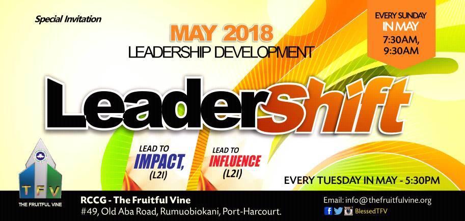 rccgtfvph's tweet photo. Leadership is influence. 
Your Leadership ability determines your level of efficiency and effectiveness.

Join US

#BlessedTFV https://t.co/BJqdFk8BFO https://t.co/CtzgvP6pno