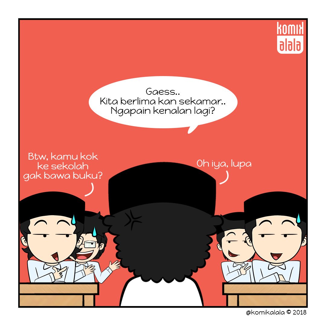 komikalala's tweet photo. #komikalala #IndonesiaLebihNyantri https://t.co/nclkSM0am2