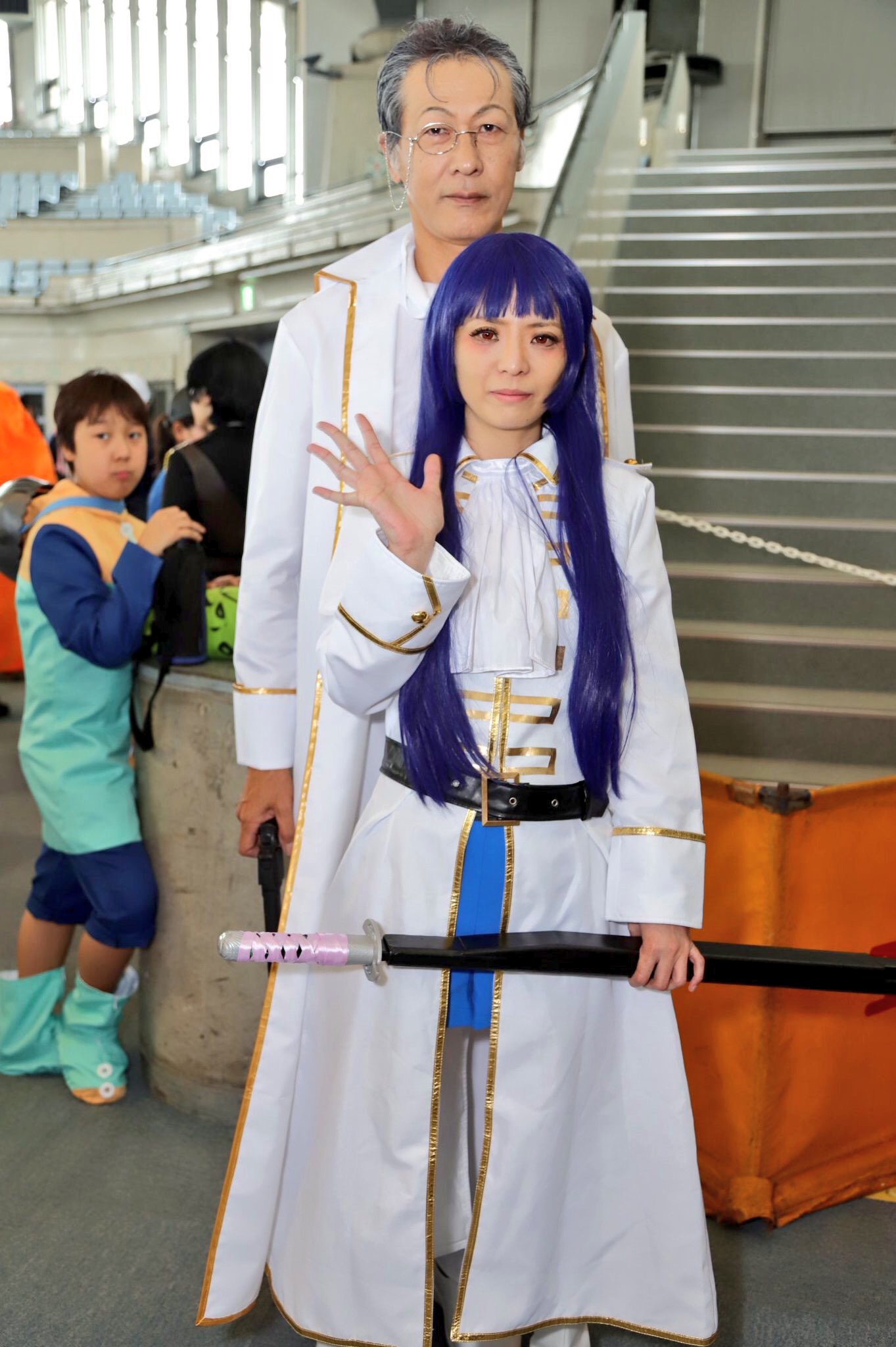 ニキ No Twitter そしてさぶのぶは実在した 今日のお目当てであるかめさんとぱぱせさんによる実写みたいな佐々木異三郎 今井信女 凄すぎませんか 2人を見た周りの人が感動のあまり 銀魂の見廻組だ すごいそっくり と声を漏らしていた瞬間が忘れられ