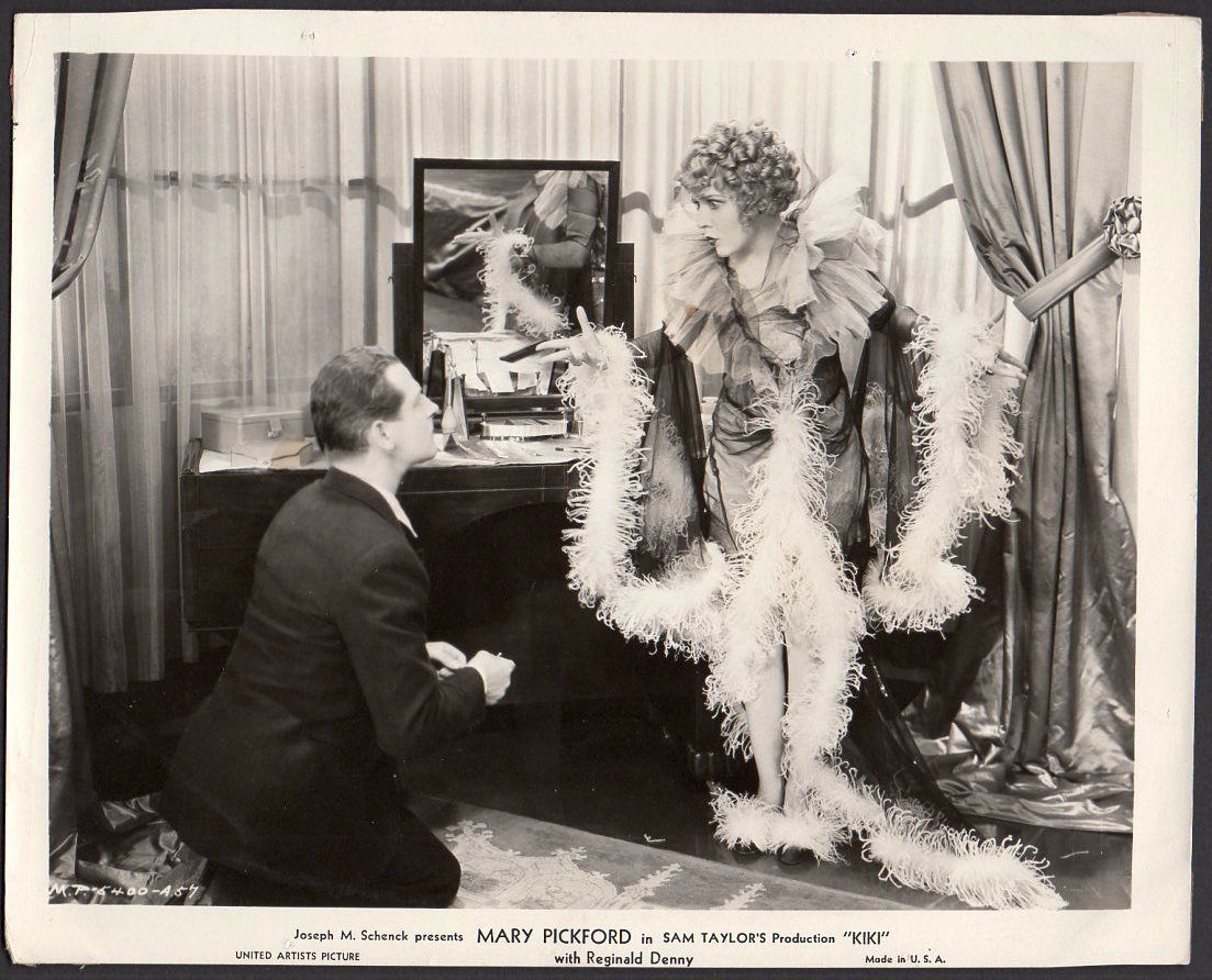 1931 Mary Pickford.  from her  #precode comedy film, "Kiki" a remake from 1926 this wasn't the best script for her and the ned product shows,