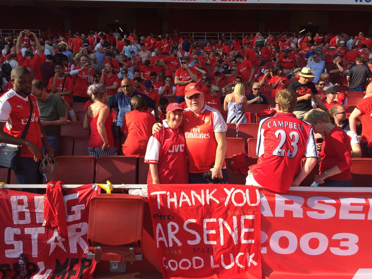 End of an era #merci Arsene