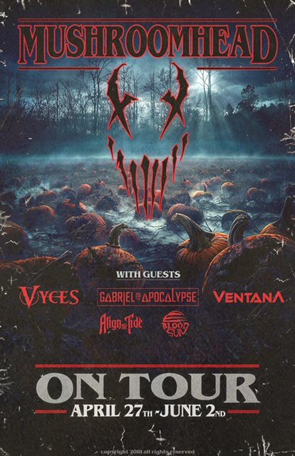 Louisville, KY tonight!! At Trixies Entertainment Complex!! 7pm - we will see you there!! 
#vyces #thinluck #tour #day9 #rage
