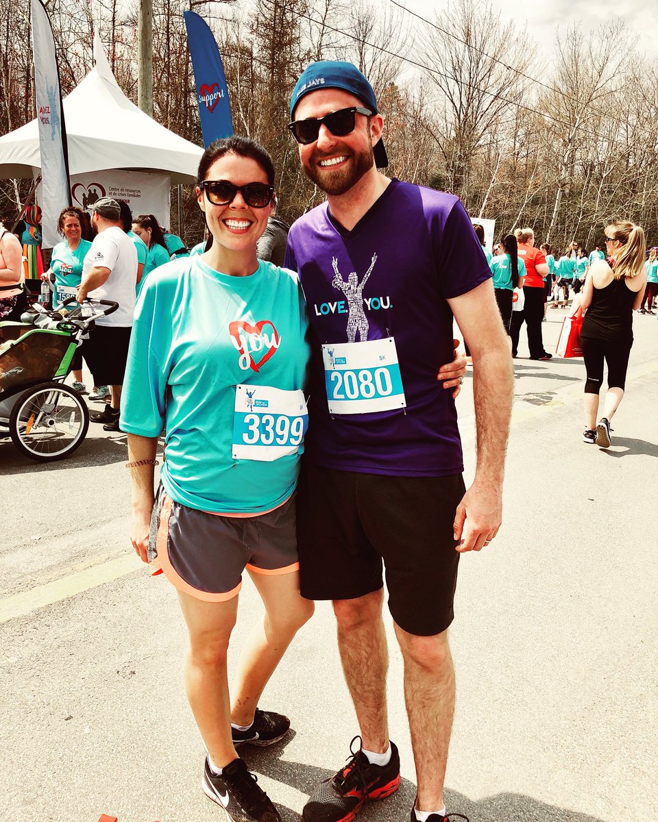 What a great day for #runforwomen #SHOPPERSLOVEYOU #Moncton @ShediacCrisis. Supporting such a great cause with the other 900+ people...Great job everyone!!#empoweringwomen #runningforthree #5kcompleted #pregnantwithtwins 🤷🏼‍♀️👶🏼👶🏼