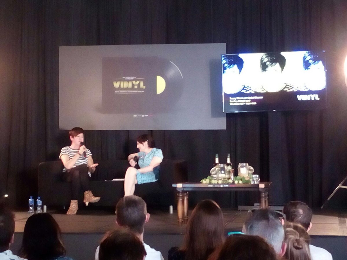 When <a href="/tracey_thorn/">Tracey Thorn</a> met @sineadgleeson #VinylDublin