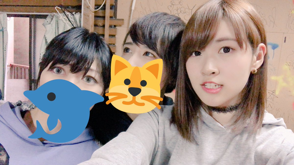 ayana_170205's tweet image. #SOSLive 、rhythmicで出演しました！ありがとうございましたー！
セトリは
・ヒバナ(マド、綺那)
・magnet(マド、猫屋敷)
・メドレー
      Lamb・ヒビカセ・ライアーダンス(3人)
です！
書きたいこといーーーっぱいあるのでまた明日ゆっくり書きますね笑
沢山出会いのあった幸せな1日でした。