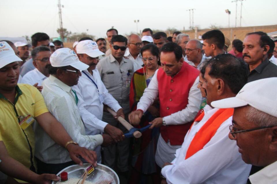 vijayrupanibjp's tweet image. Kutch is a semi-arid district known for its water scarcity, erratic and variable rainfall conditions where it is imperative to adopt various methods for the conservation of water. Pleased  to witness water conservation initiatives at Mochirai in Kutch district.