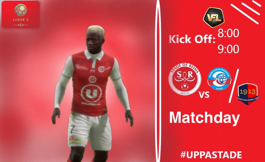 WillyGobble's tweet photo. Tonight we take on Strasbourg and Sm Caen🔴⚪️
#uppastade @TheVFL_ ⚽️ https://t.co/UyFXg4I2I6