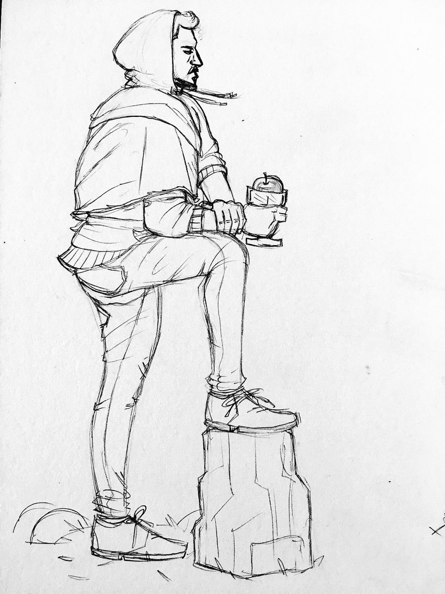 Did these in my figure drawing class. We had a lot of props this day. 