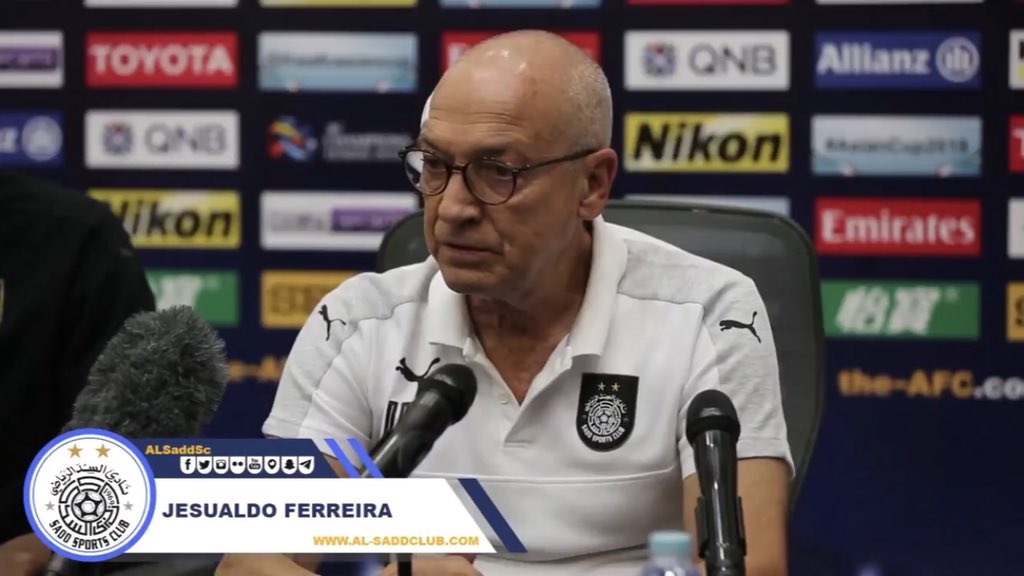 فيريرا : اوجه ندائي لكل الجماهير القطرية وليس السداوية فقط لدعم الفريق وانتظر امتلاء الملعب كما حدث في نهائي كأس قطر .
#السد