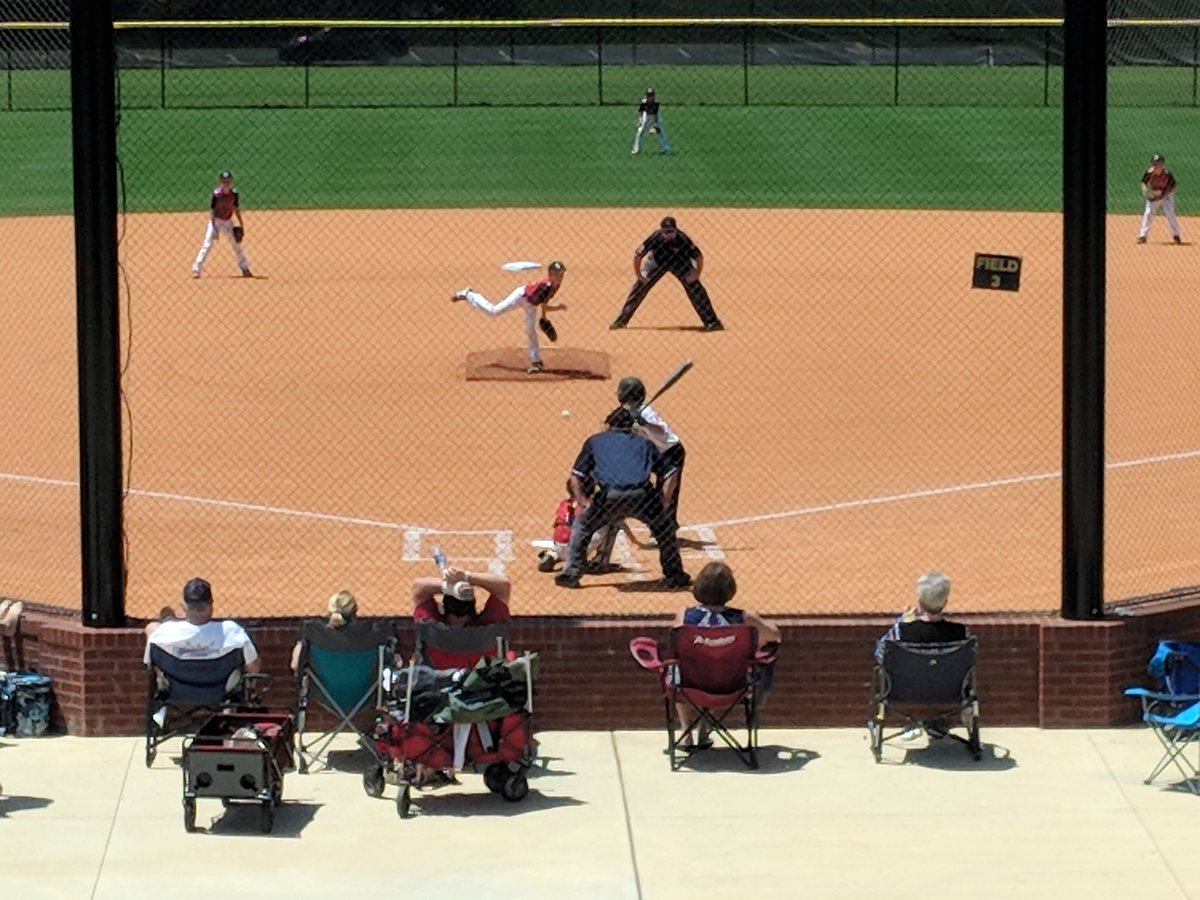 ExcelBaseball's tweet photo. 9u semifinals are underway. #34 Brice delivers a strike against Jackets 9u. #ExcelSpringInvitational https://t.co/rrsSTeAD43