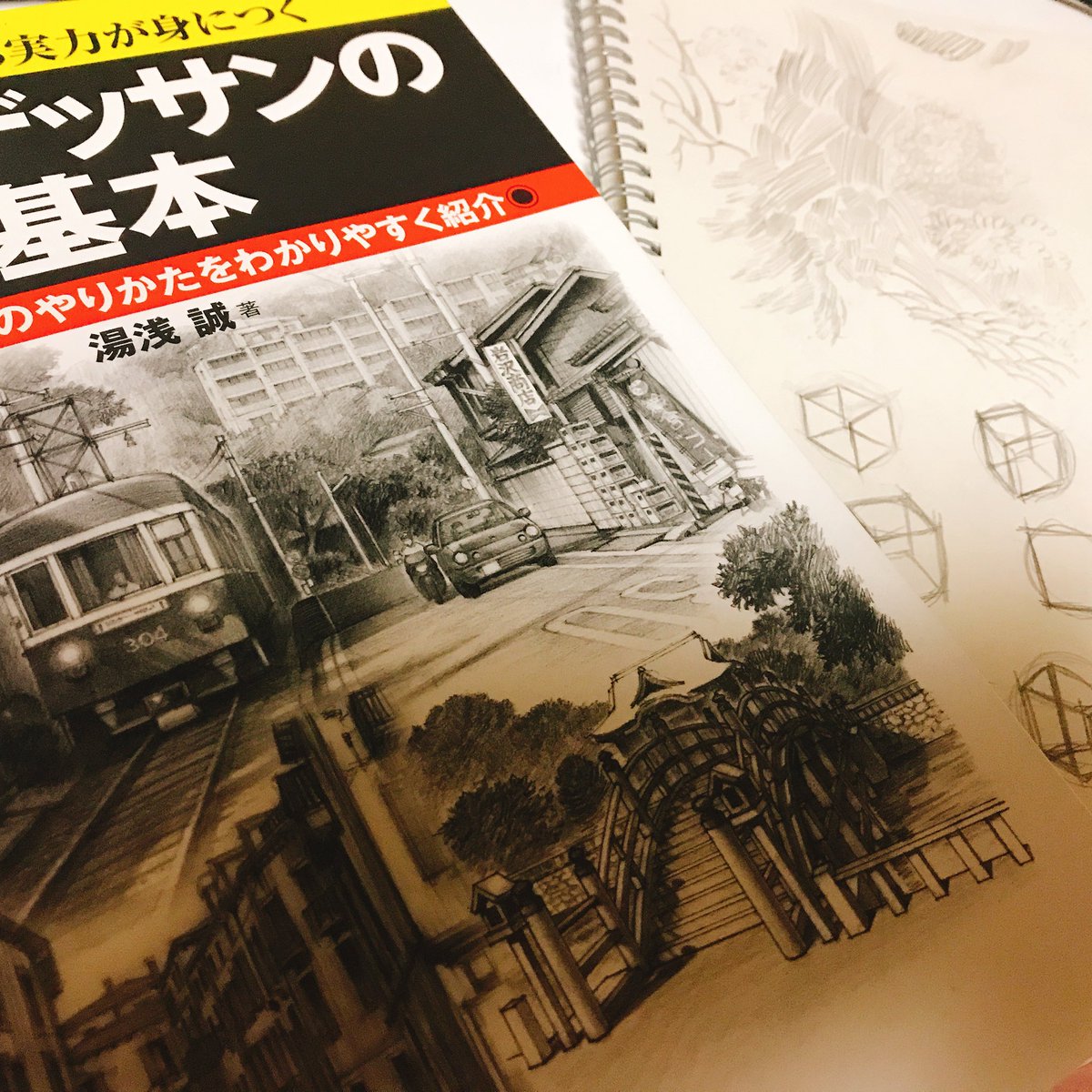 #5分だけ描く #立方体の九九

ようやく改めてスタート地点!
湯浅先生の本が届きました👏
就活と並行してなのでGWほどかけないとは思うけどコツコツ頑張ります〜! 