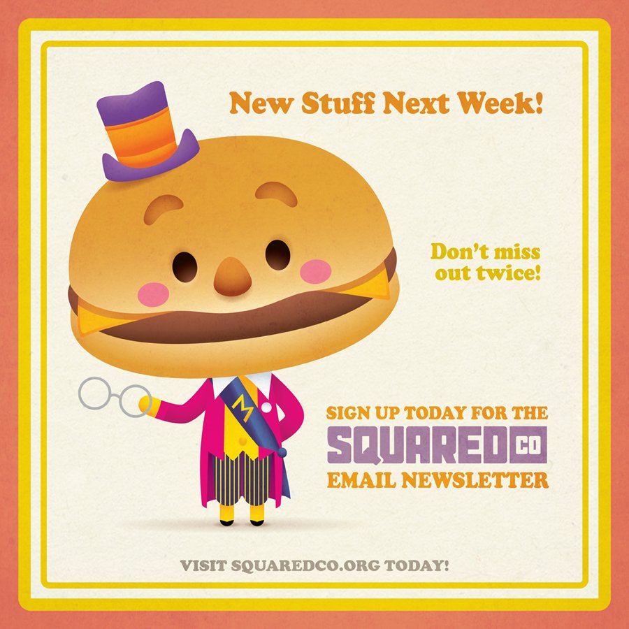 SquaredCo's tweet photo. We’ve got new stuff coming next week from @jmaruyama - sign up for the email newsletter today. Get advance notice of all new products, sale date and time! https://t.co/xMhke8taeT #McCute #kawaii #cute #squaredco https://t.co/PhngLI2mtn