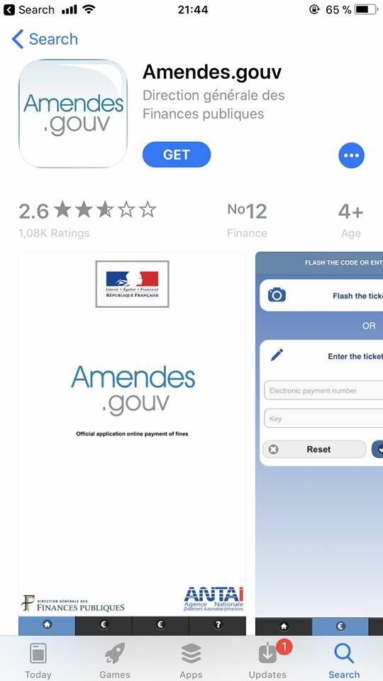 legeekcestchic's tweet photo. Les commentaires sur l'application Amendes.gouv sont magiques ! 😂😂 https://t.co/KrXHVEfJCR