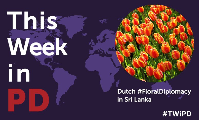 PublicDiplomacy's tweet photo. This week, see how the Dutch and their Sri Lankan Ambassador @Joan_ned held an #ExchangeDiplomacy floral arrangement contest in Sri Lanka. Learn more from #TWiPD: https://t.co/gwQNKIYRvN (via @TimesOnlineLK) https://t.co/1fs8ajkJmr