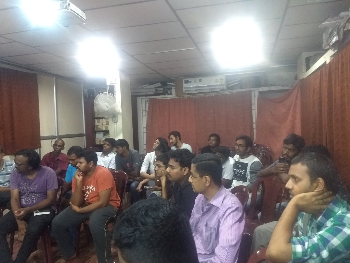 MadrasFSC's tweet photo. Some pics from today's screening.

Loved the discussions post the film, about it's continuing relevance in the 21st century world.

We hope everyone enjoyed the screening experience.

#MFSC22 https://t.co/2XviIo2KGh
