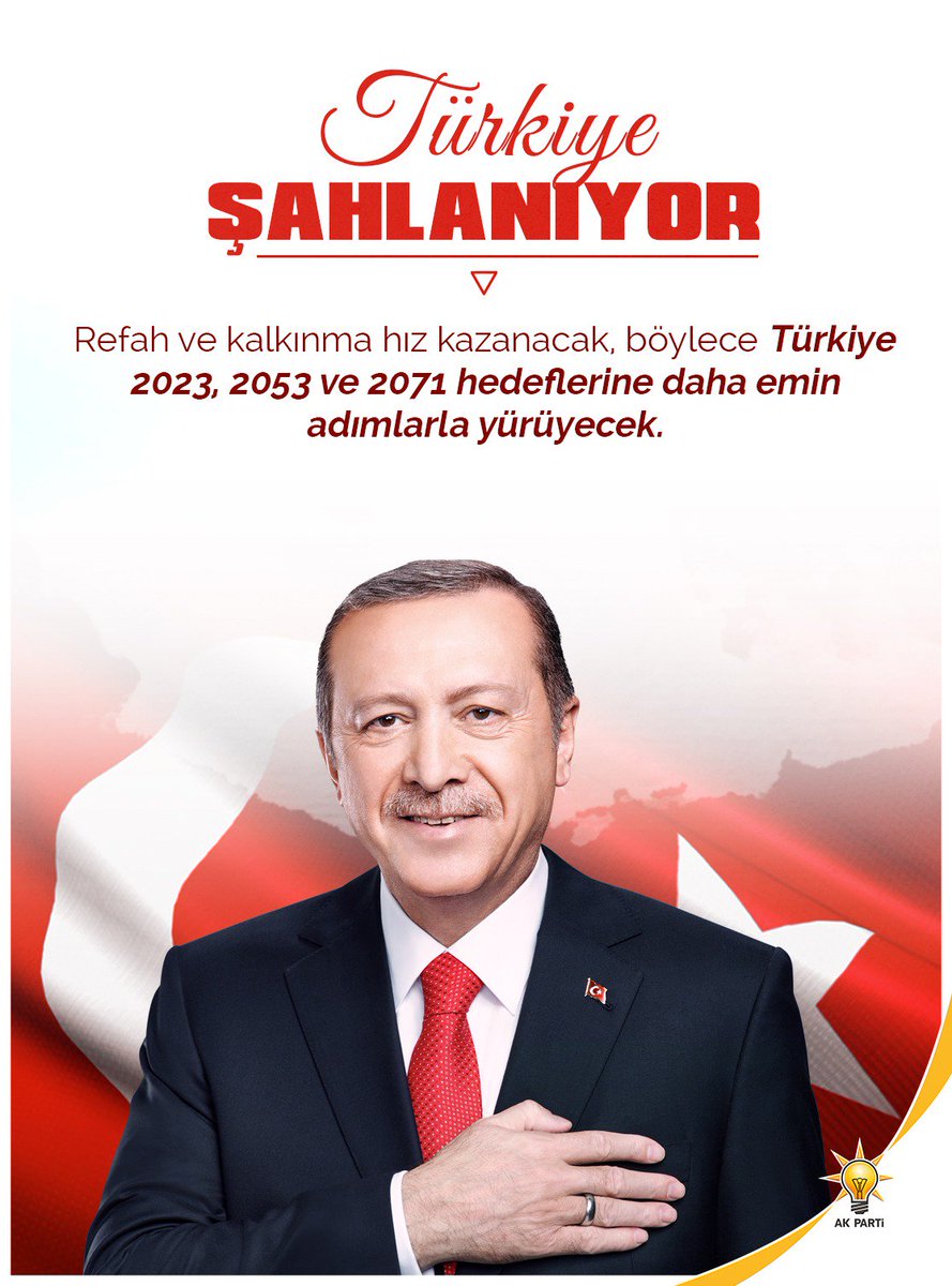 akgencdevrek's tweet photo. İşvereninden işçisine, yöneticisinden memuruna, yatırımcısından esnafına ülke ekonomisine katkıda bulunan kim varsa bizi yine yanında görecek #TuerkiyeSahlanıyor https://t.co/LAHPIwQZip