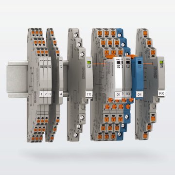 PhoenixContactU's tweet photo. With #TERMITRAB complete the protective devices indicate an overload by means of mechanical signalling. Optional remote signalling modules transmit the status via #photoelectric barrier to the control room by means of floating contact https://t.co/J7KJHf9m0B https://t.co/qfRqhspIb6