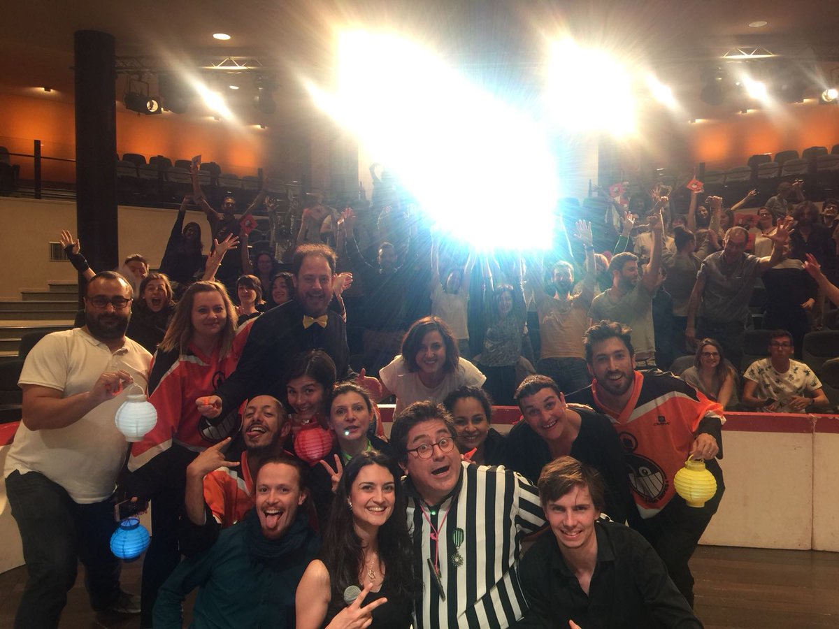 LudoImpro's tweet image. Hier c était fouuuuu! Merci à vous tous! Et presque 400euros ont été récoltés pour le Cebije!