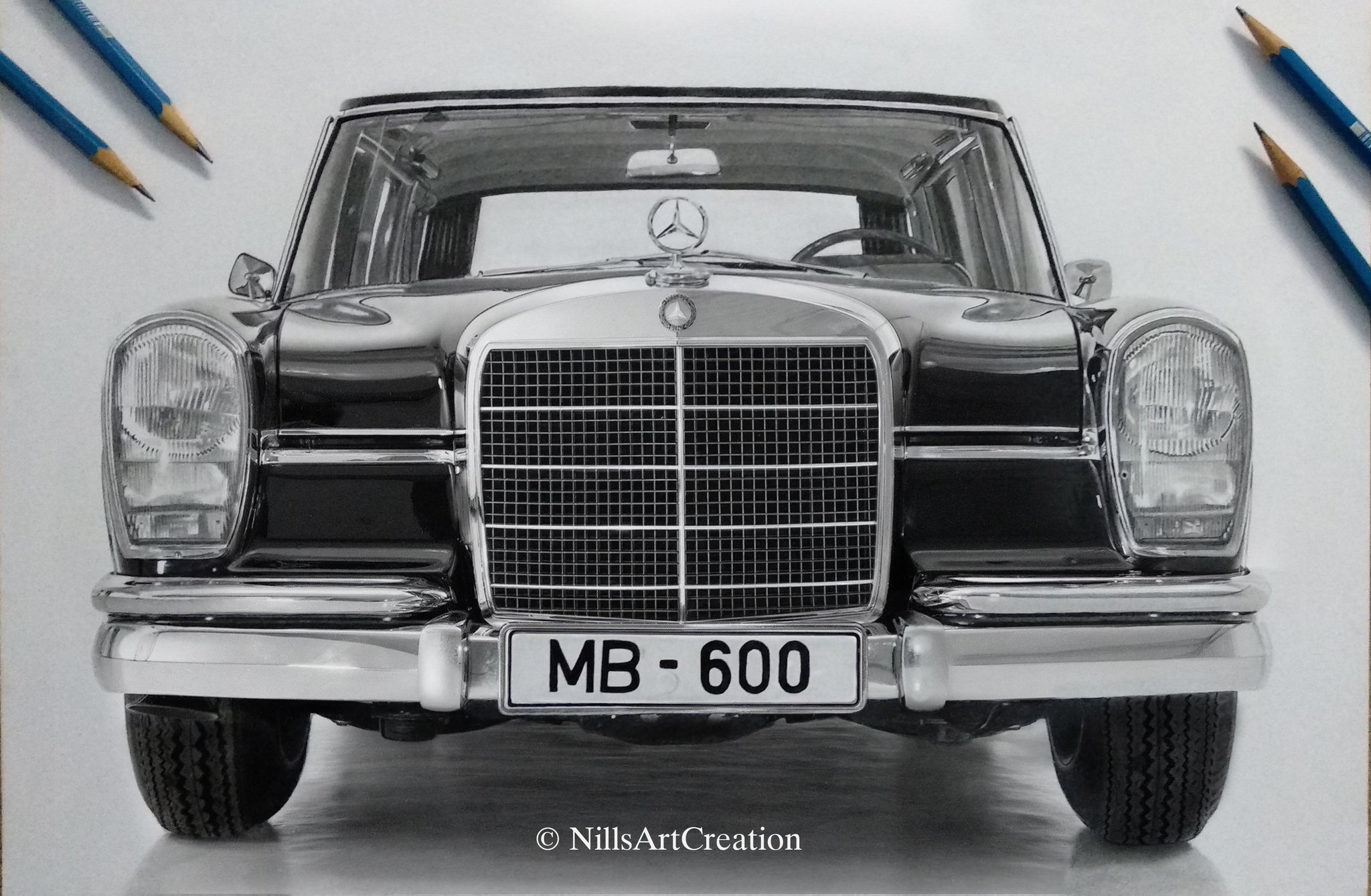 How to Draw MercedesBenz SClass W222 Step by Step