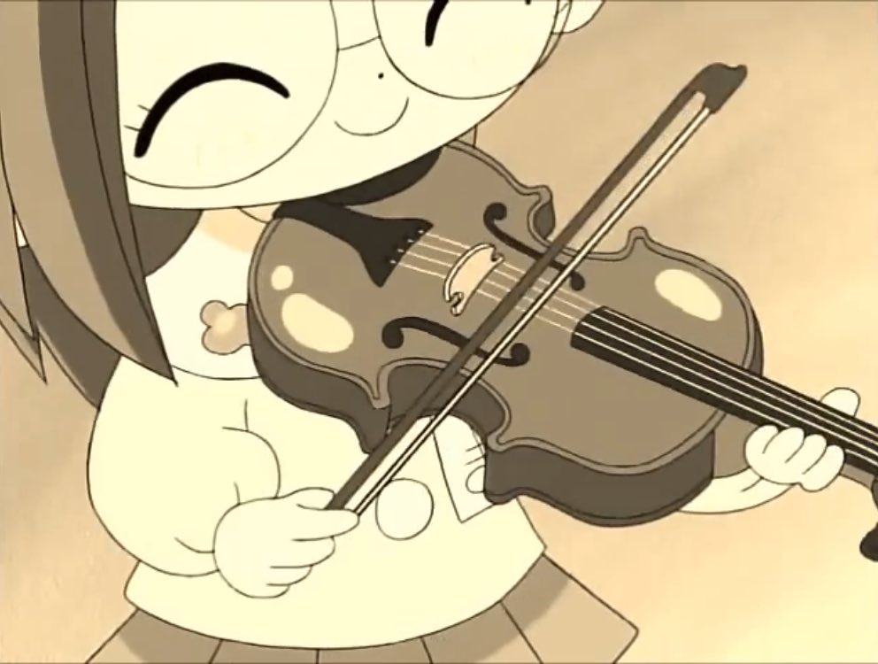 Noor2663's tweet photo. Emilie is the one who charmed me in violin since childhood. #MagicDoremi #OjamajoDoremi https://t.co/tJBusPAwFR