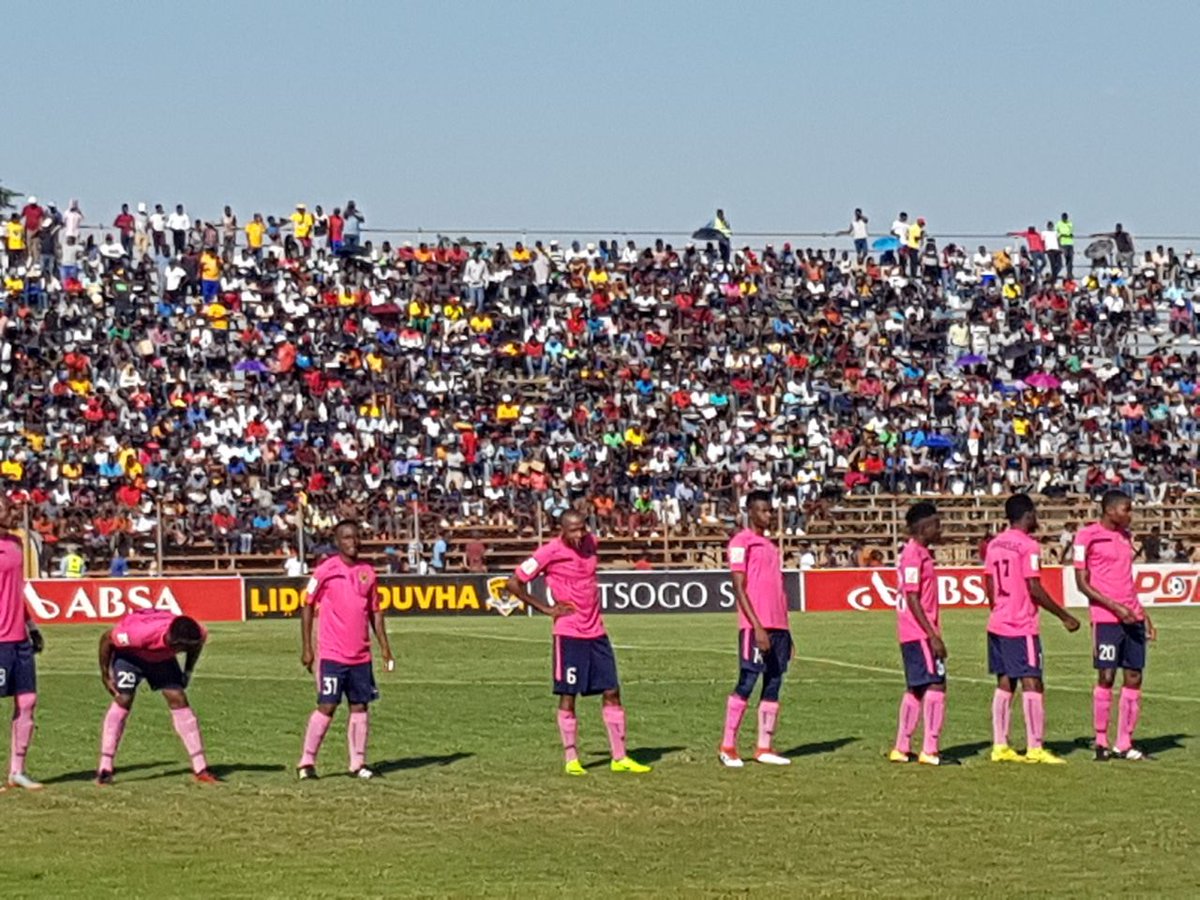 OfficialPSL's tweet photo. Scenes from Ṱhohoyanḓou 🔥🔥🔥🔥

@BlackLeopardsFC 0-0 @Jomo_CosmosFC

#NFDFinale https://t.co/vGXN2SUsR9