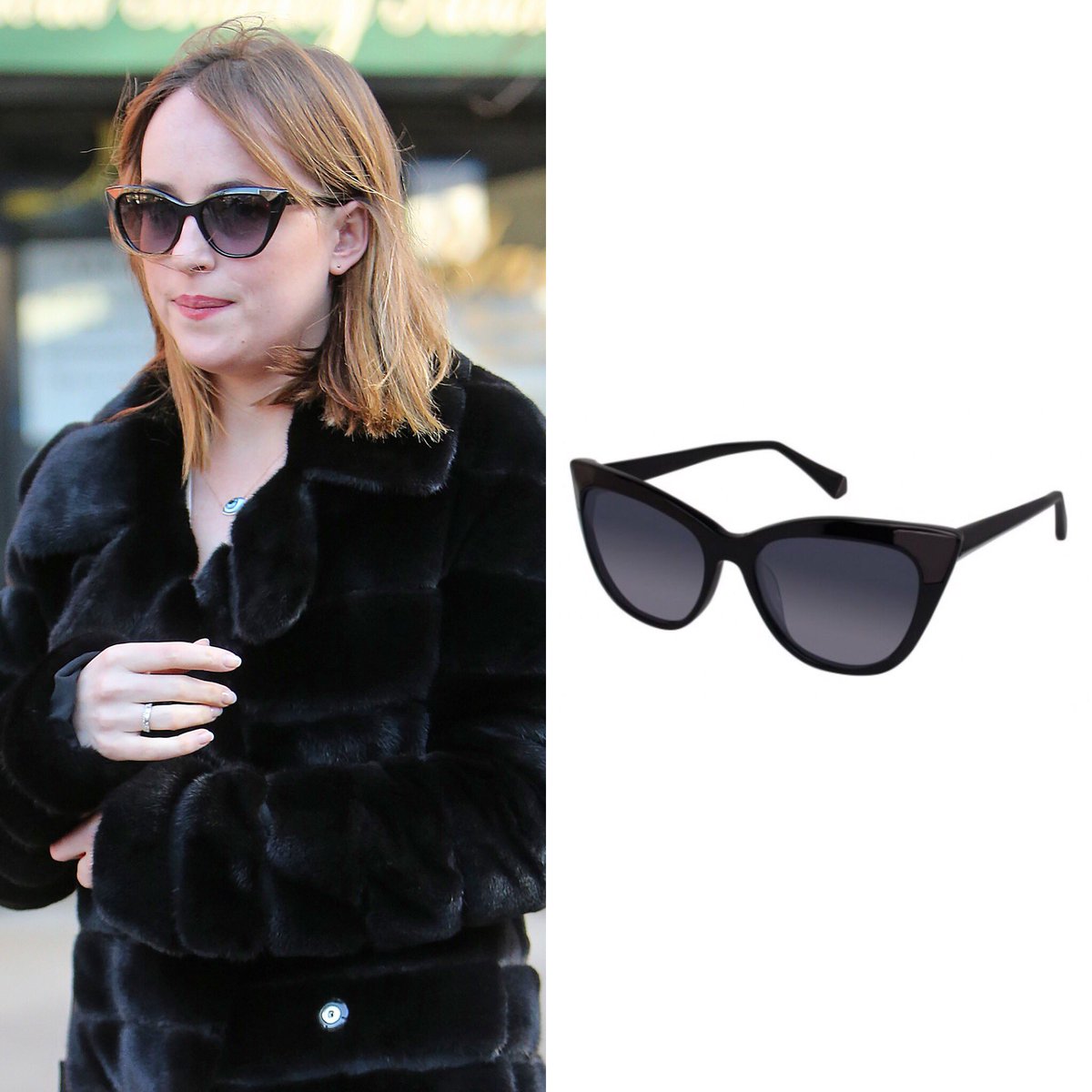 KATE YOUNG FOR TURA SEKA K510 SUNGLASSES K510 Seka Sunglasses - Kate Young for Tura Authorized  main image 4