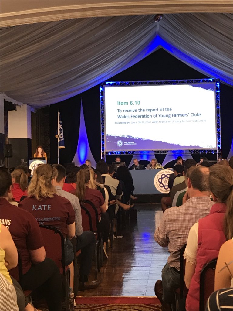 vhope86's tweet photo. Well done to @ljane88 @Chair_WalesYFC on showcasing all the amazing work of @WalesYFC over the past year @NFYFC agm!! #yfcskills #friendships #fun #yfcfamily #Memories #bestdatingagency https://t.co/p1lvSyhrk4