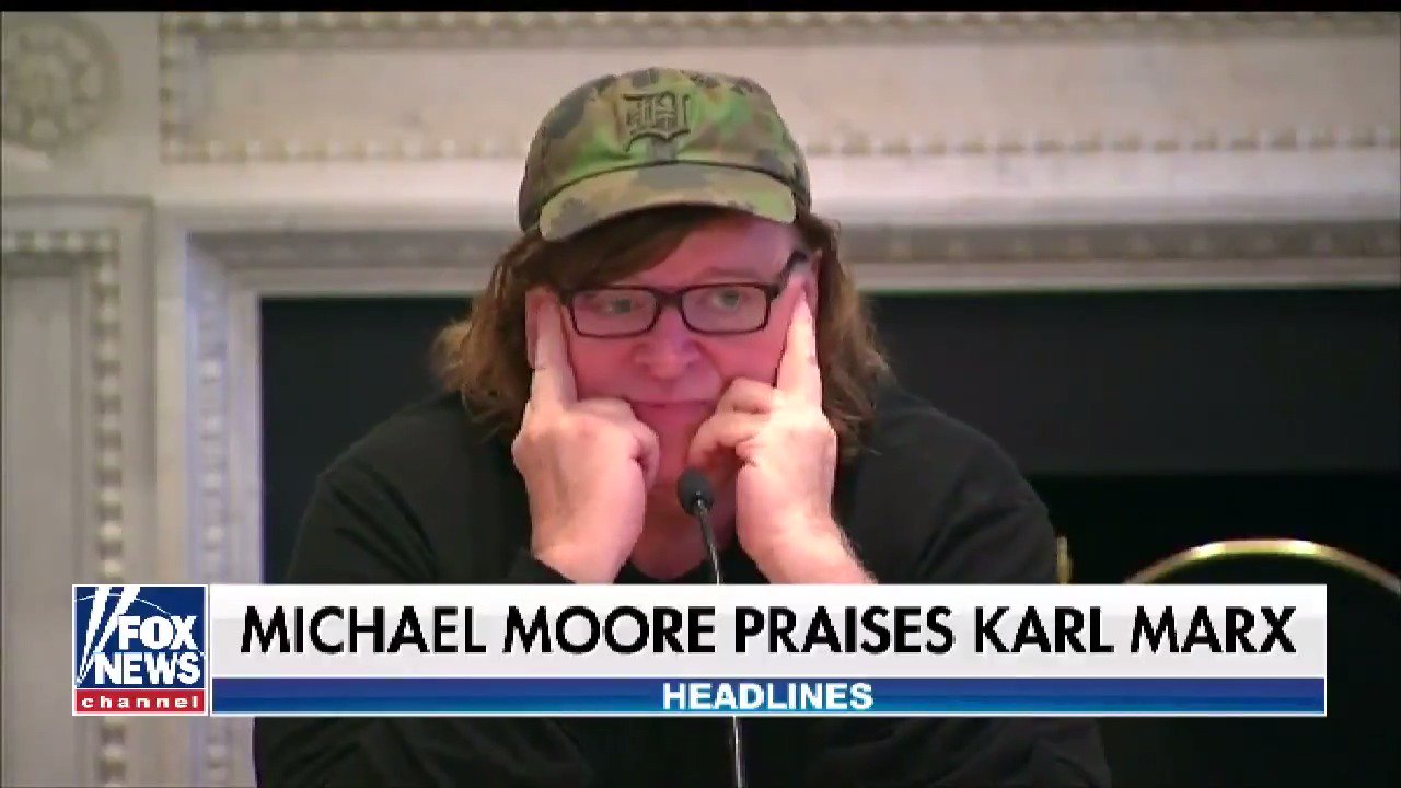 Michael Moore wishes Karl Marx happy birthday, compares the communism creator to Jesus Christ 