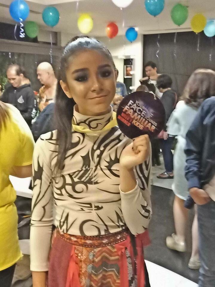 realSheenaB_'s tweet photo. #YourFaceSoundsFamilarKids Week 1 Winner 'Inday Wonder' Salamat po sa lahat ng sumusuporta sakin sa @YourFacePH #SheenaAsSarahG 👈 https://t.co/dcr1fCBGhr