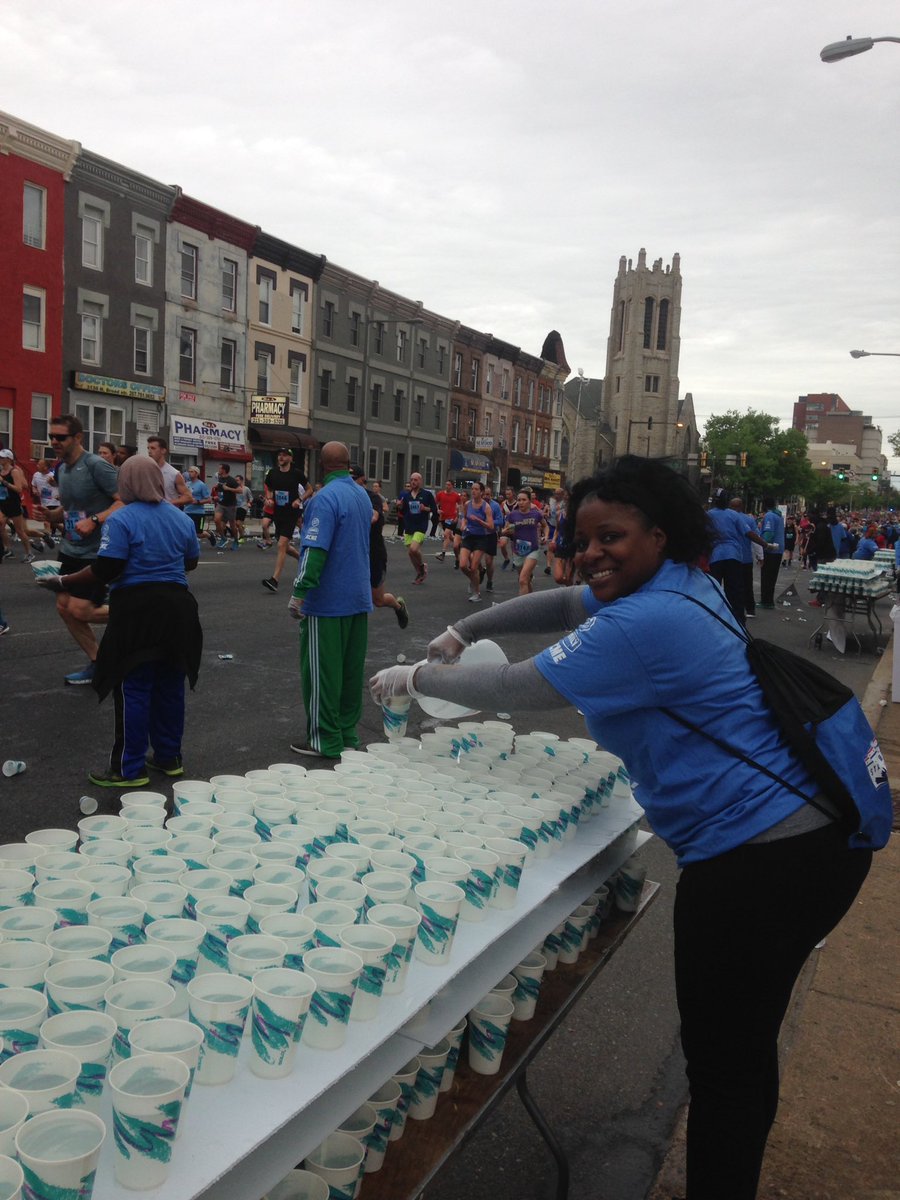 cyagators's tweet photo. At our Broad and Allegheny Water Station cheering and handing water to the 40,000+ #BroadStreetRun runners since 0800.. a great #Philly event!! https://t.co/HQFIDGmCG4