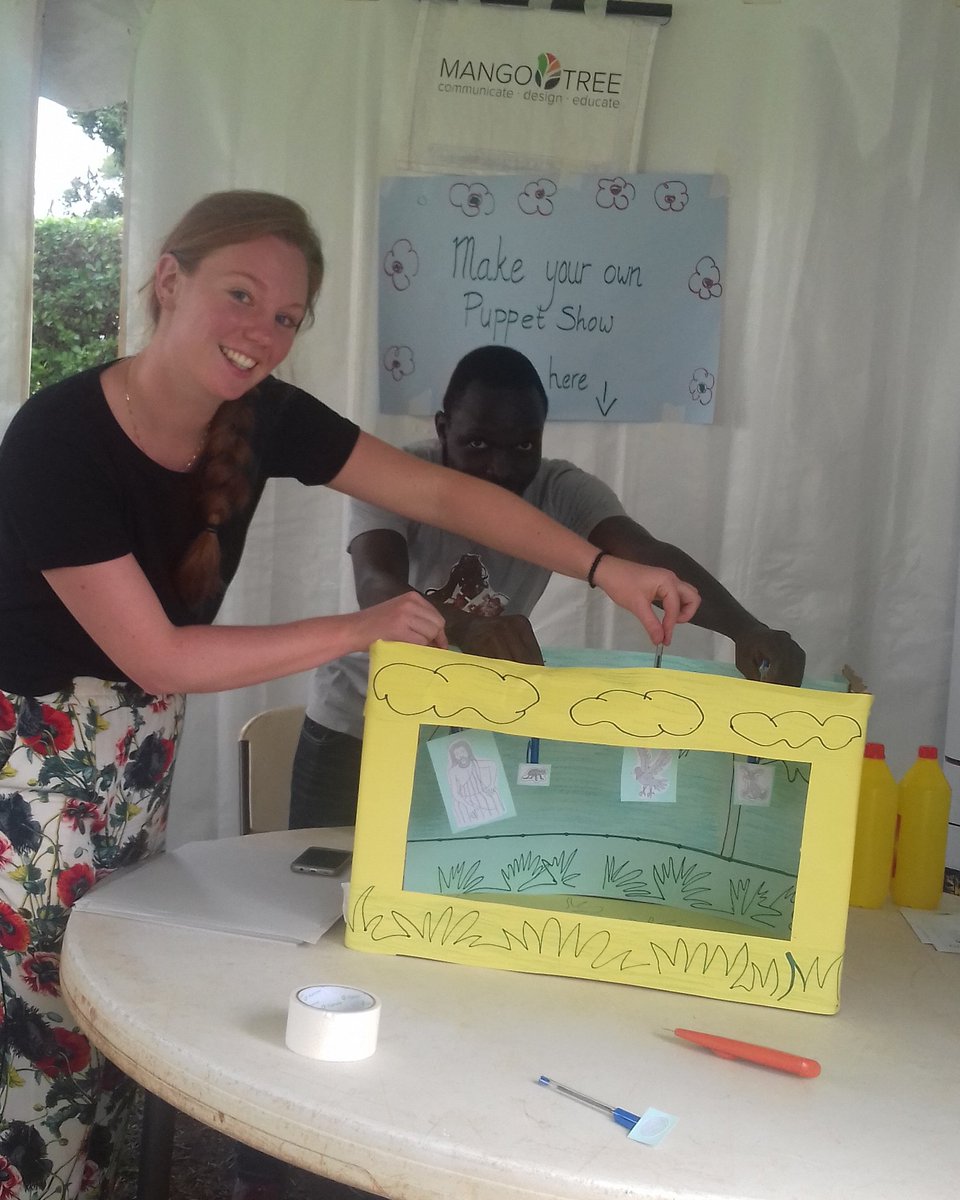MangoTreeUganda's tweet photo. #Puppetshow #MangoTreeUganda #Azulato2018 https://t.co/xZYjEOJY7D