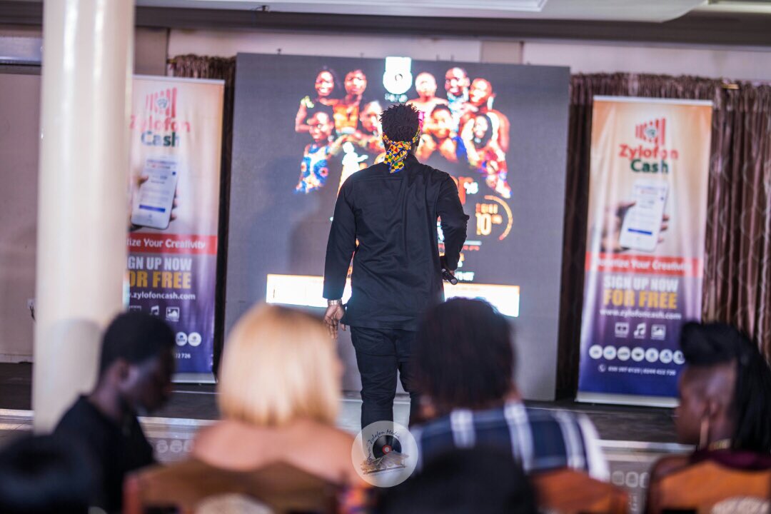 SWIPE LEFT: Rapper <a href="/obibiniboafo/">#TheMessiah🔥</a> explosive performance in pictures at the “miss Aboakyer 2018” pageant last night inside Windy Lodge Hotel(Main), Winneba sponsored by Zylofon Cash #MissAboakyer18 #ZylofonCash