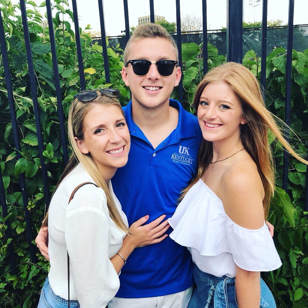 Julia_Clark16's tweet photo. Happy graduation day @Cobster121 and @madimoorman this is only the beginning of an amazing life to come! #flyergrad18 https://t.co/RFOjeqeOec