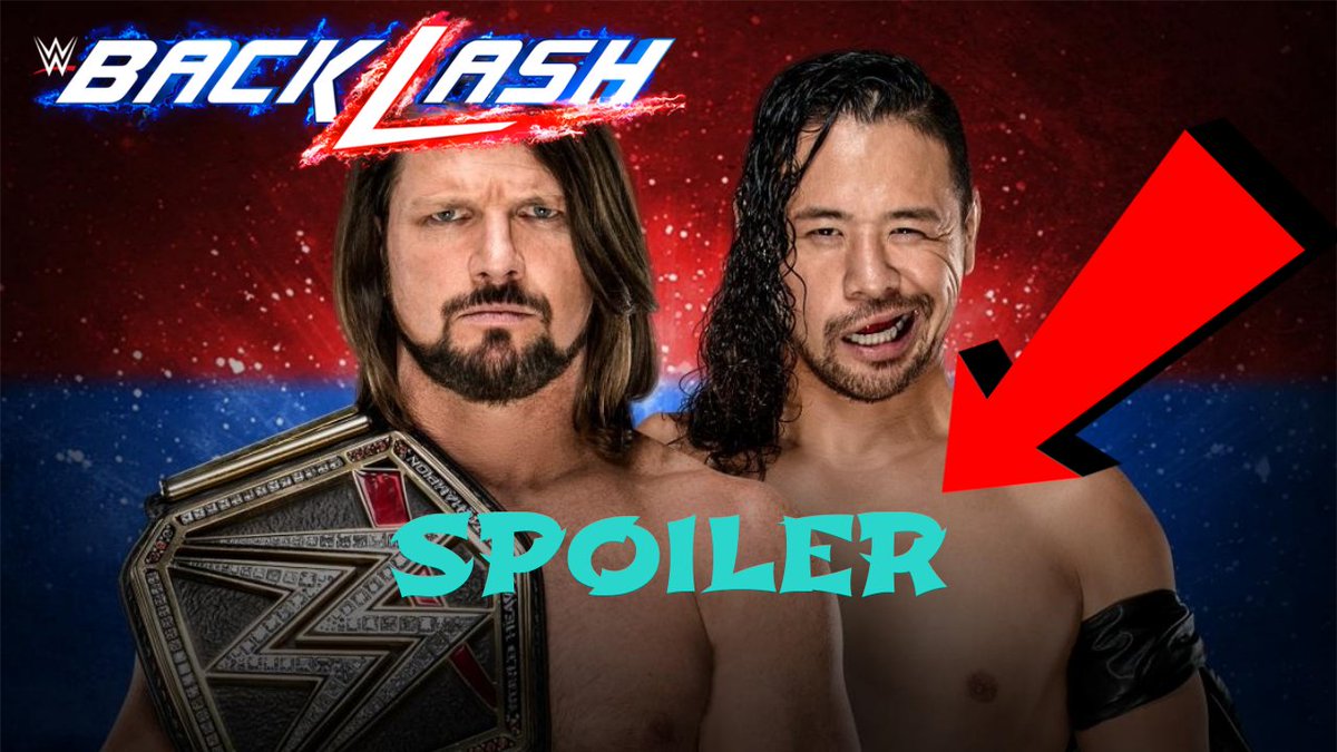 wrestlesource1's tweet photo. POSSIBLE SPOILER: WWE Backlash 2018 WWE Title Match Spoiler ! AJ Styles vs Shinsuke Nakamura !
https://t.co/4OaeTKrI0W
#WrestleSource #WWE #WWEBacklash #Backlash #Backlash2018 #WWEBacklash2018  #WWETITLE #WWECHAMPIONSHIP #NoDQ #NODQMatch #AJStyles #ShinsukeNakamura #WWE #WWENEWS https://t.co/ArdayKtrQh