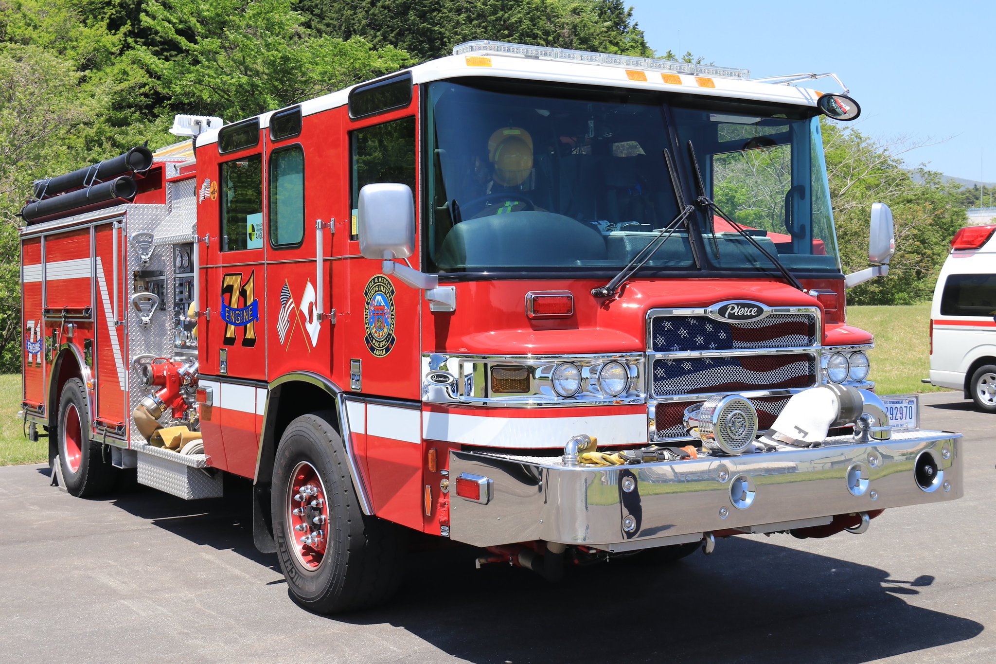 消防車ポンプ 模型 LAFD ピアース社 - 自動車
