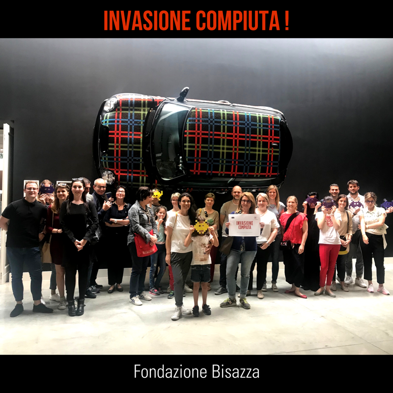 FondBisazza's tweet image. ( 👾doppia 👾 ) Invasione Compiuta!
#invasionidigitali #liberiamolacultura @InvasioniDigita