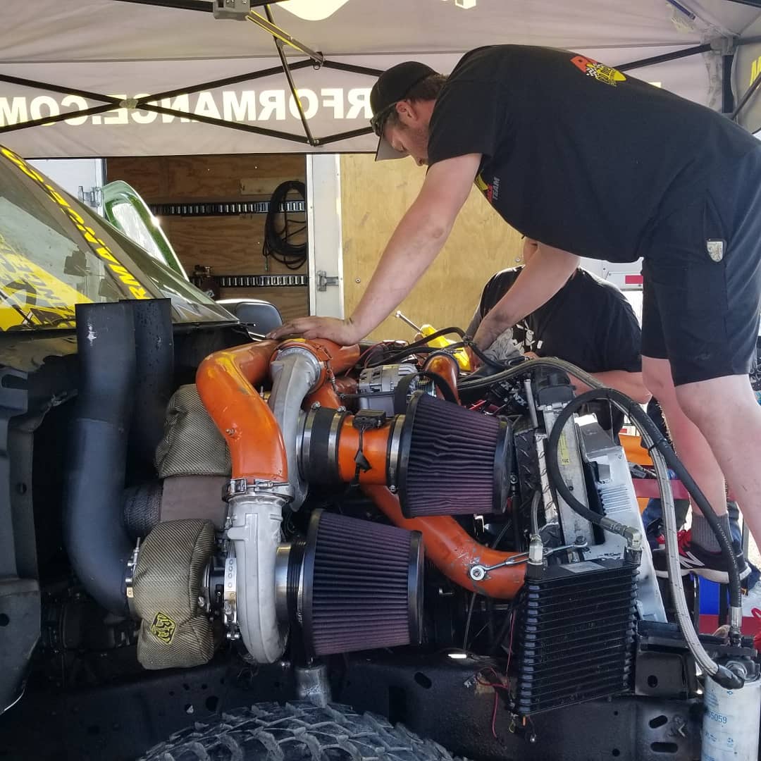 BD_Diesel's tweet photo. The BD Diesel men are loading up! Derek has to pull approx 9ft more to get out of #2 overall position and move into 1st place overall. Possibly making him #UCC18 champ! Fingers crossed!!! 

#bddiesel #bdraceteam2018 #dnrcustoms #destructivediesel #dkgracing #cummins #powerstroke https://t.co/79yk1YJ4Gs