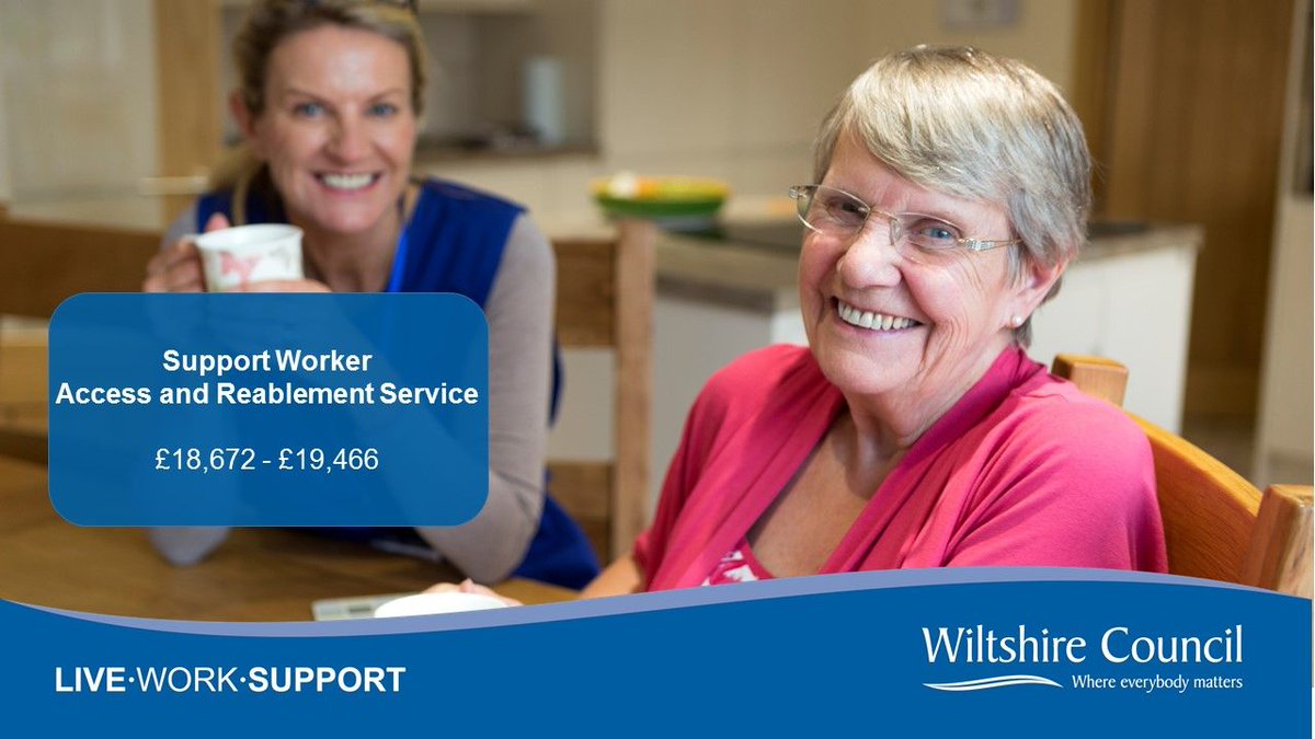 We need someone with a caring attitude and professional approach to make a real difference to people’s lives as a #support #worker You will play key role in enabling customers to achieve their goals and objectives bit.ly/2H97HhJ #LoveWhereYouWork #WeAreWilts #care #jobs