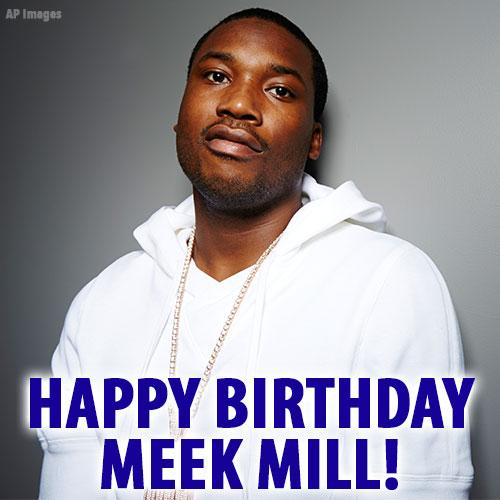 Happy Birthday to rapper Meek Mill! The Philadelphia native turns 31 today!  