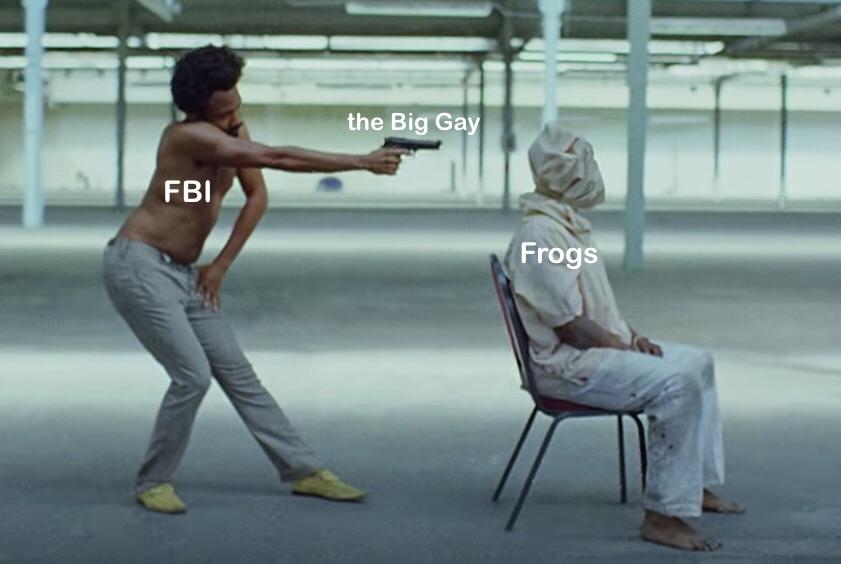 myunclesmemes's tweet photo. Still from Gambino’s single This Is America. Invest? https://t.co/bVBv93DkgI