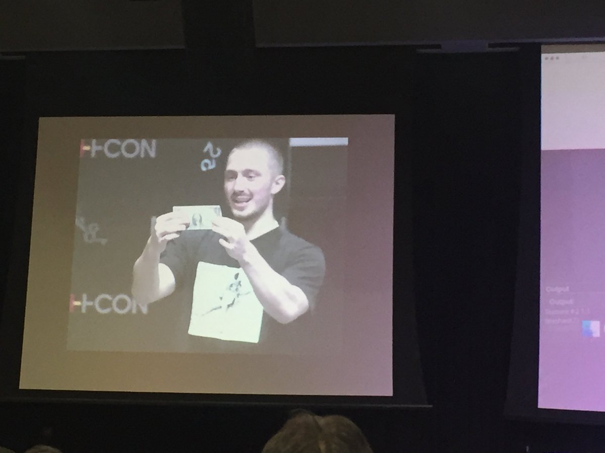 mjbeesley's tweet image. What a show by @TomLondonMagic at #mathcon2018 in Chicago. Amazing stuff - and Tom is a super math guy and all :) and was so gracious to take selfie with William - congrats to @MathCON for a great event and helping the next gen of CS/Eng #Cisco #SPN