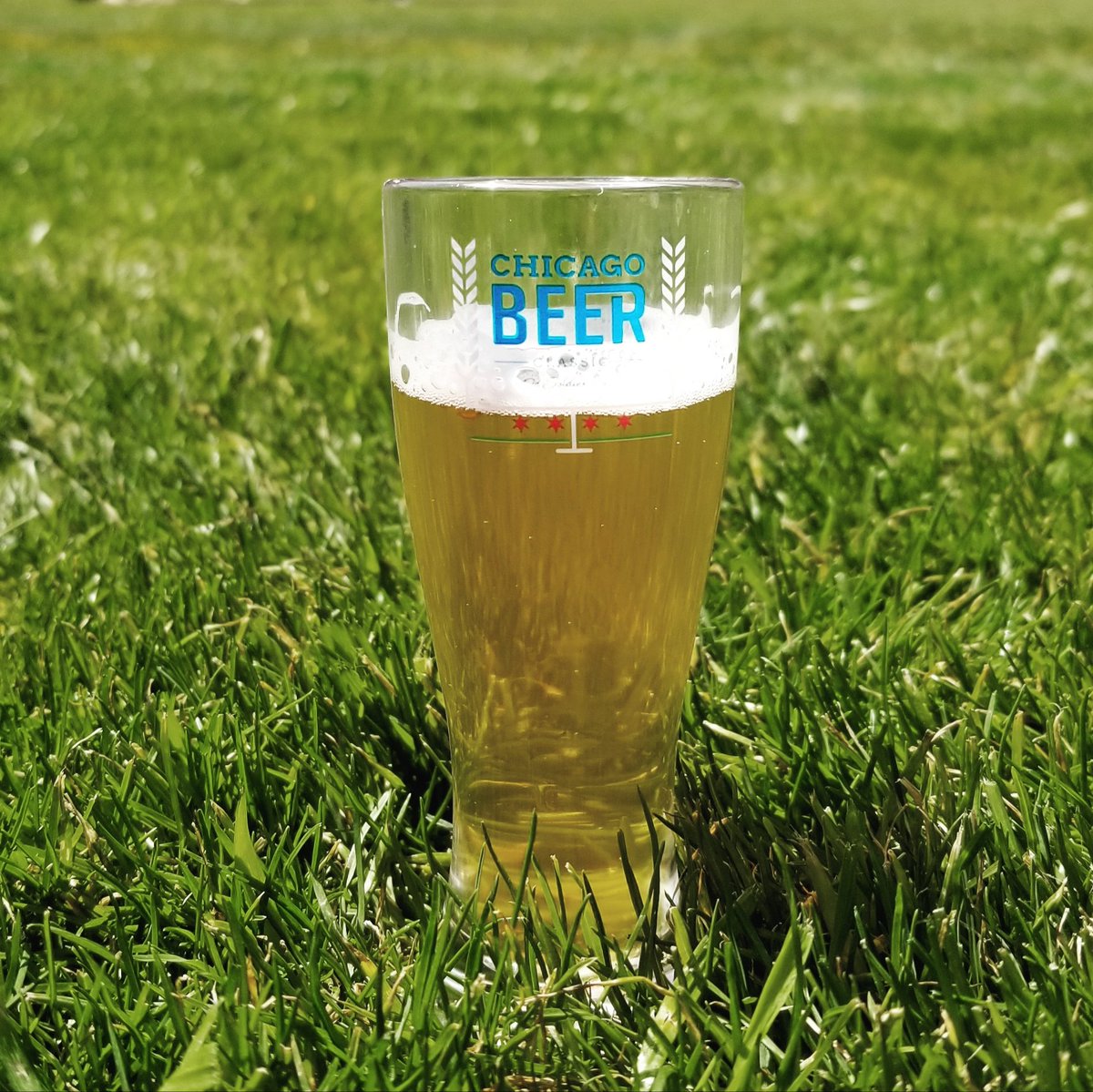 afrobeerchick's tweet photo. Yesterday I chilled on the 50 Yard Line at Solider Field while drinking @whinerbeer Hell Kitty https://t.co/1vVra09JDL