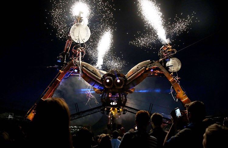 eventfxlimited's tweet photo. Well there we have it. #Arcadia10 show 1 suitably smashed out of the park. Ready to do it all again! #EventFX #SpecialFX #Pyro https://t.co/hrowJDNHw4