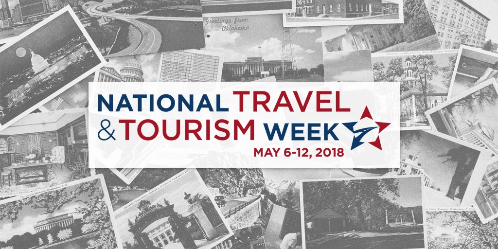 USTravel's tweet image. Happy National Travel &amp;amp; Tourism Week! BIG thanks to the hundreds of destinations celebrating across America. #nttw18