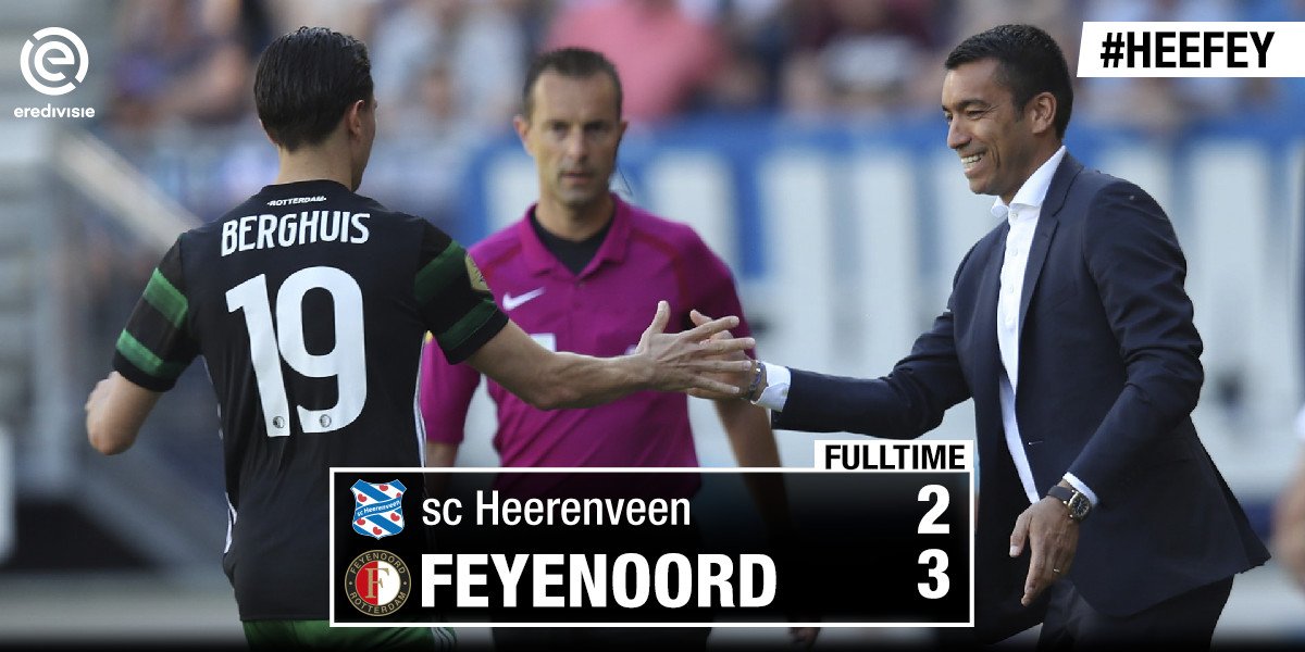 Heerlijke overwinning in Heerenveen! 

😎😎😎

#heefey